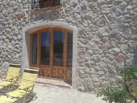 cortijo ventanas madera foto 3