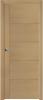 Puerta interior de madera con lineas